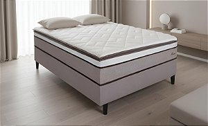 CJ BOX CAZA NOBRE ROMA 1,38X1,88X74 PLW M.ENS. LINHO ./BG