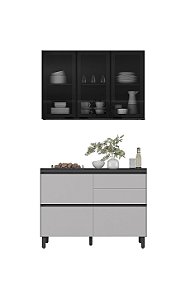 ARMARIO ITATIAIA LUMINA 3P C/VD 1200 (2037) ./GRAF/FENDI