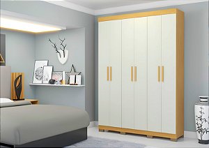 ROUPEIRO 6P AVELAN NEW 25 1,47M C/PES ./FREIJO/OFF WHITE