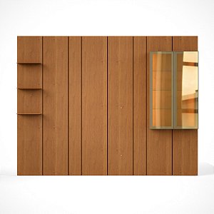 PAINEL IMCAL GLASS 2.2 (78781) (L.A.P) 2300X2500X27 ./NATURE
