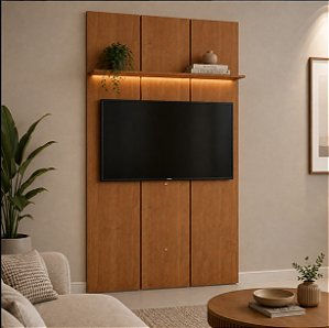 PAINEL IMCAL PRIME LISO 1.4 C/LED (81181) 137X250X22 ./NATUR