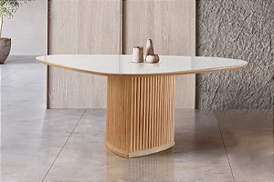 MESA RAFANA SELENE ORGANICA TRIANG 1,50M VD OFF./CINAM/CINAM