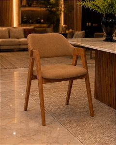 CADEIRA CASA MODERNA MONA TC K213 KR ./CARAMELO