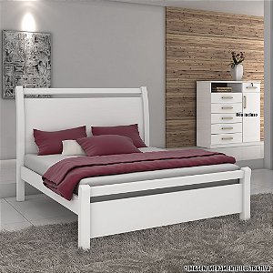 CAMA CASAL REALI PLUS ./BRANCA