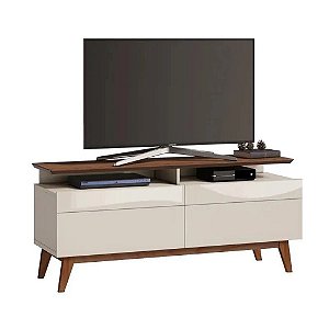 RACK CLASSIC MAIS 2 GAVETAS 1.4 ./OFF WHITE/FREIJO