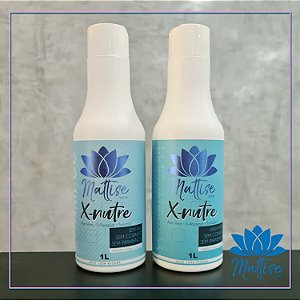 KIT SHAMPOO X-NUTRE 1L + CONDICIONADOR X-NUTRE 1L