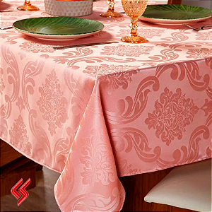 Toalha Mesa Retangular Jacquard 4 Lugares