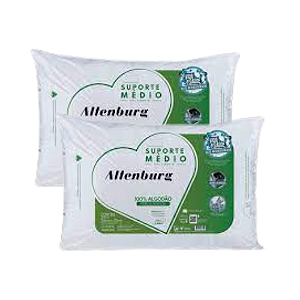 Kit 2 Travesseiro Altenburg Suporte Médio