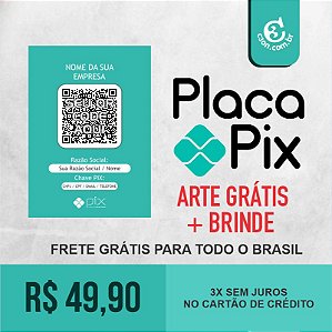 Placa Pix