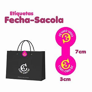 Adesivo Fecha Sacola