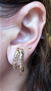 Brinco Ear Hook Vazado
