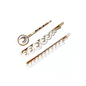 Presilhas Trio Pérolas