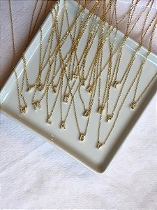 Colar Inicial N Mini