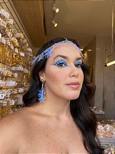 Headpiece Estrelas Furta-cor