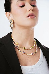 Colar Vintage Verde