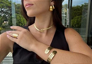 Bracelete Recortes Fosco