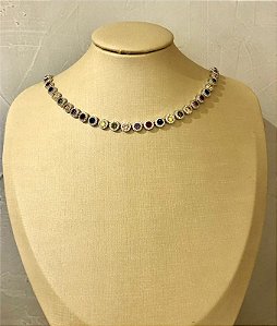 Colar Riviera Semijoia Color