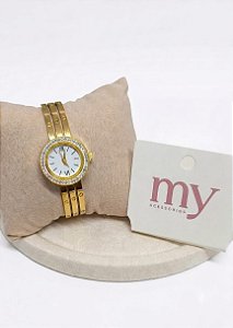 Bracelete Relógio Cartier em Aço