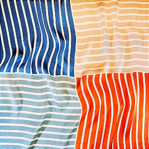 Lenço Listras Color