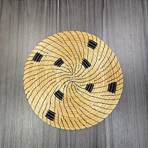 Porta panela de Capim Dourado. Sousplat 20 cm. Código SO7.