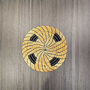 Porta copo de Capim Dourado 10 cm. Código SO10.