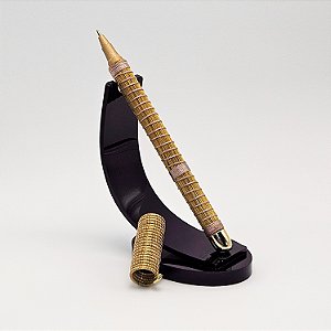 Caneta Pentonic Capim Dourado e Fio de Seda Rose CA4