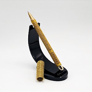 Caneta Pentonic Capim Dourado e Fio Fino Dourado CA11