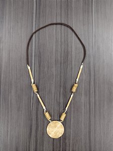 Colar Capim Dourado Cód. C602 - Hipoalergênico