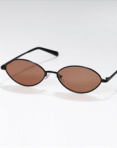 Minimal Preto / Marrom Metal