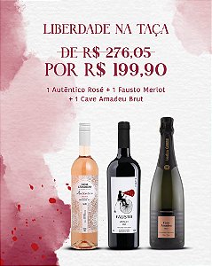 KIT DA INDEPENDÊNCIA - LIBERDADE NA TAÇA
