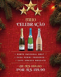 KIT TRIO CELEBRAÇÃO