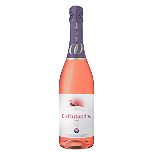 DISFRUTAND0,0 ROSÉ ESPUMANTE