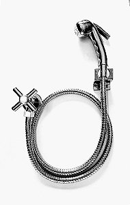 Ducha Higiênica C34 - 1/4v Metal Com Gatilho Abs Cromado