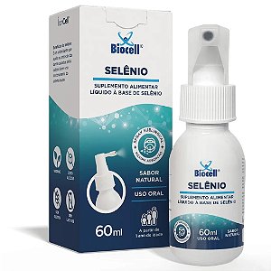 SELÊNIO BIOCELL - Suplemento Alimentar Líquido Spray 60 ml