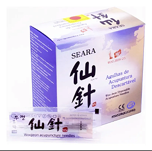 MEGA OFERTA - AGULHA DE ACUPUNTURA WOO JEON CX COM 1000