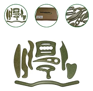 Kit de Liberação Miofascial com 9 Instrumentos em MDF Ultra
