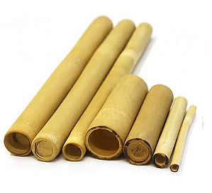KIT BAMBU PARA MASSAGEM BAMBUTERAPIA - 7 PEÇAS