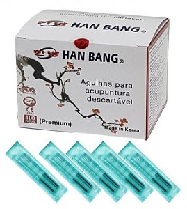 AGULHA DE ACUPUNTURA HAN BANG ENVELOPE COM 100