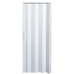 Porta Sanfonada Pvc 210X62Cm Branca Bariri