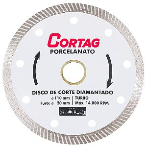 Disco De Corte Diamantado Para Porcelanato 4X110X20 60863