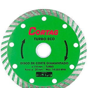 Disco De Corte Diamantado Turbo Eco Seco Eco Verde 60598