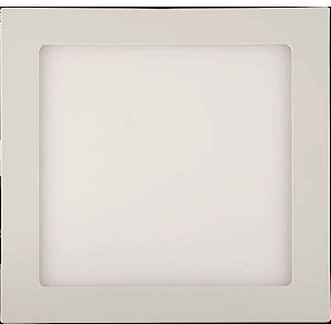 Luminária Painel Led Embutir Branco 24W 30X30Cm 6500K Bivolt