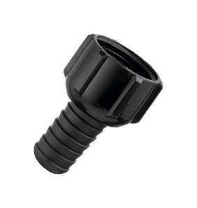 Bico De Torneira 1/2'' 20Mm Pvc Preto Herc