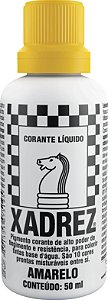 Corante Líquido Xadrez Amarelo 50Ml Xadrez