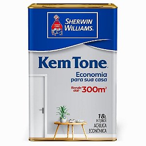 Tinta Acrílica Fosco Kem Tone 18L Verde Kiwi