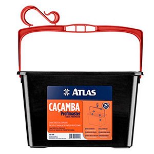 Caçamba P/ Pintura Preta 10L Atlas