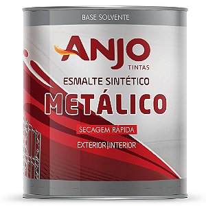 Esmalte Sintético A.Br. Metálico 900Ml Marrom Avelã  Anjo