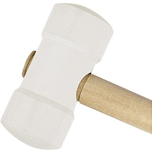 Martelo Borracha 40Mm Branco Monfort