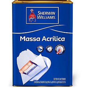 Massa Acrílica Lata 25Kg Metalatex