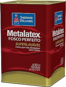 Tinta Acrílica Metalatex Fosco Perfeito 18L Palha